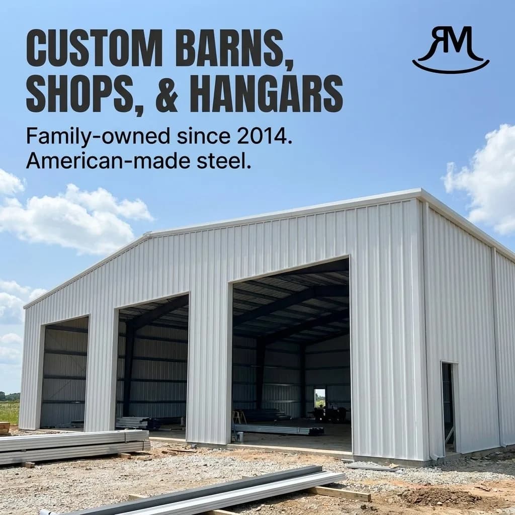 Custom Steel Buildings Barns Shops Hangars Barndominiums