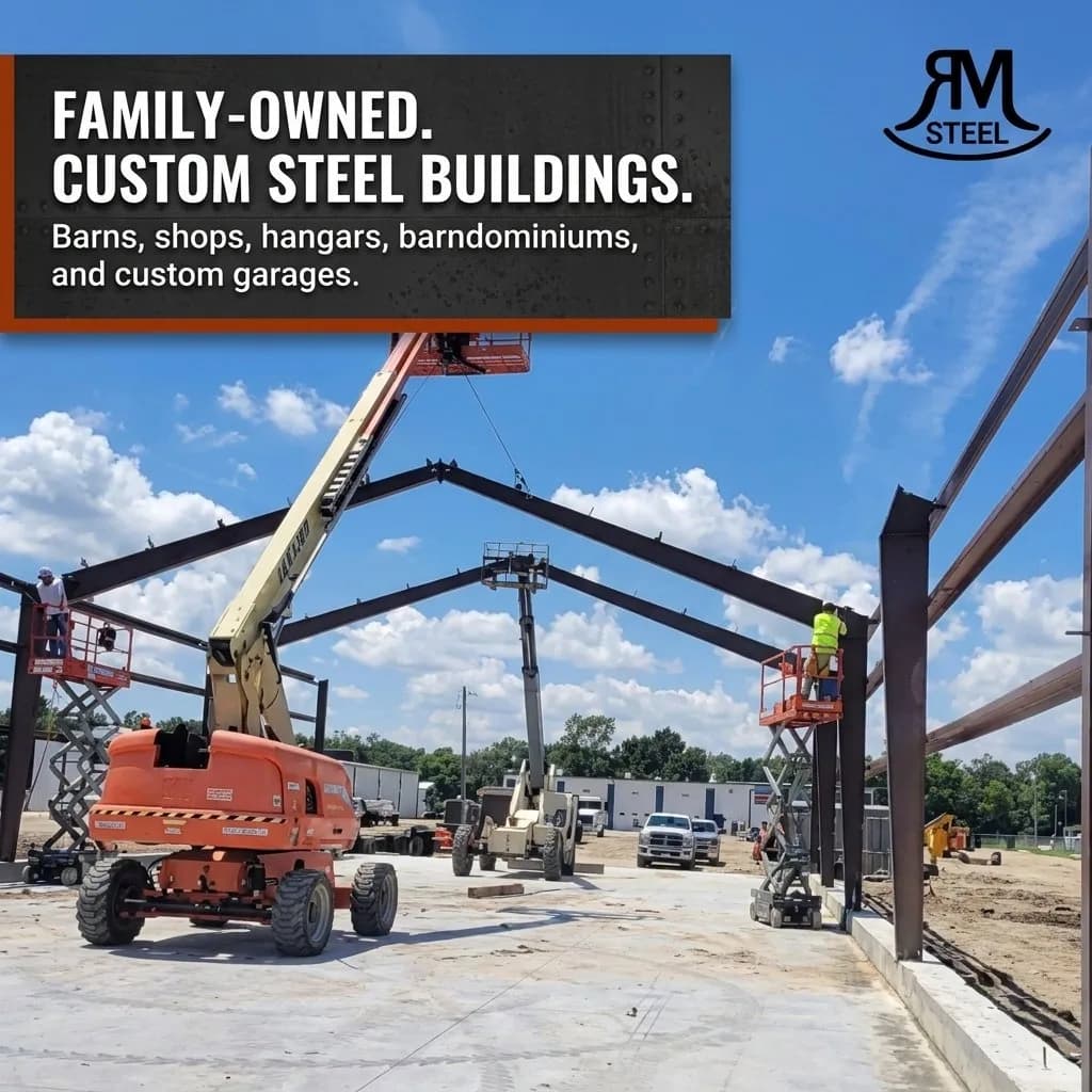 Custom Steel Buildings For Landowners