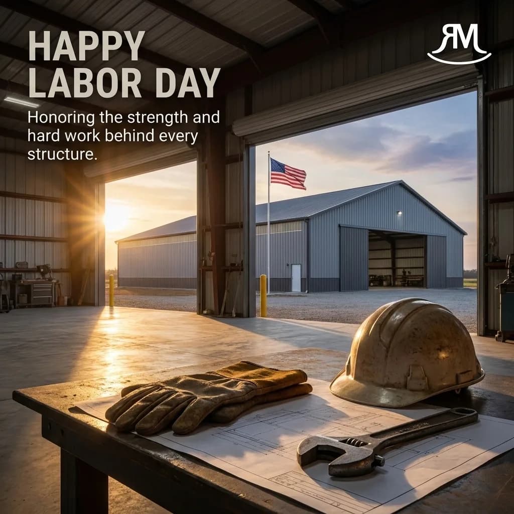 Happy Labor Day American Made Steel Buildings