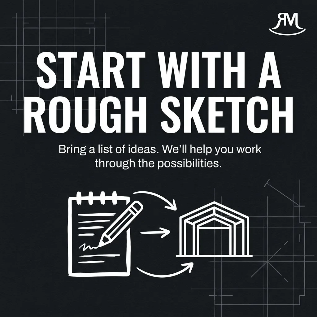 No Plan Needed Start Steel Building Idea