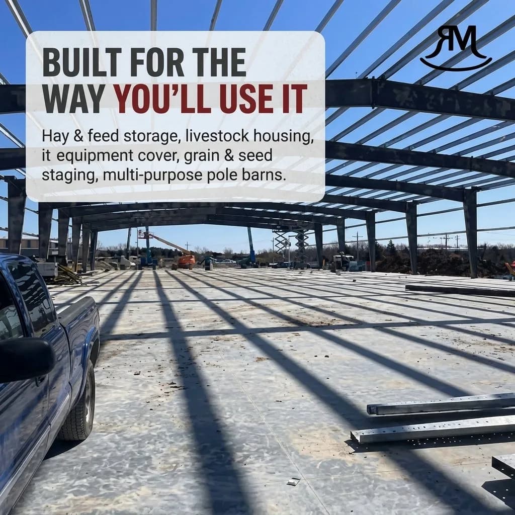 Purpose Built Steel Buildings For Agriculture